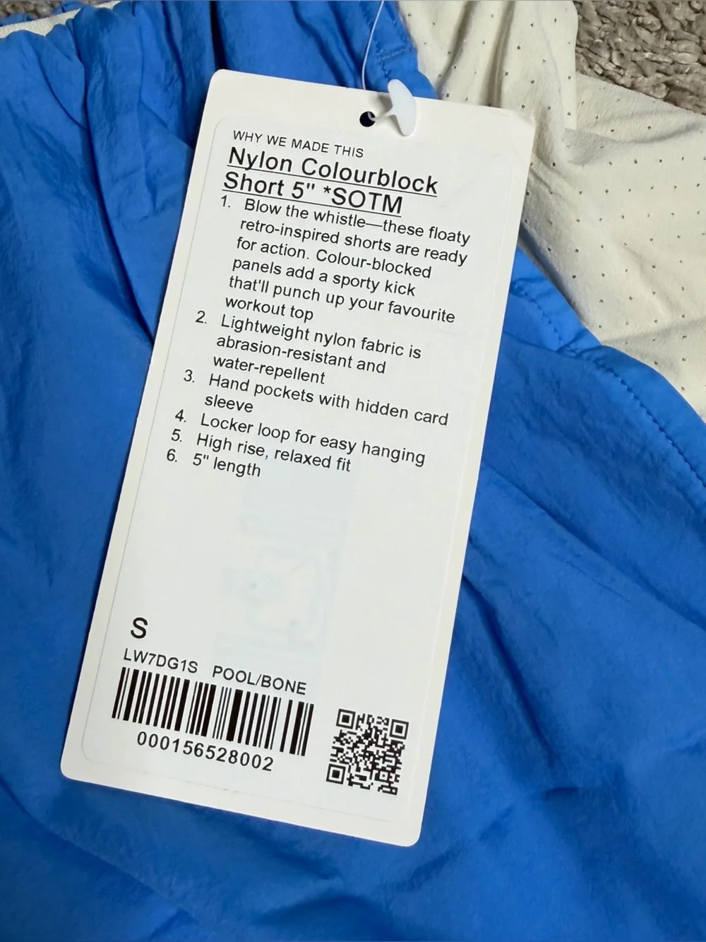 Lululemon Nylon High-Rise Short 5